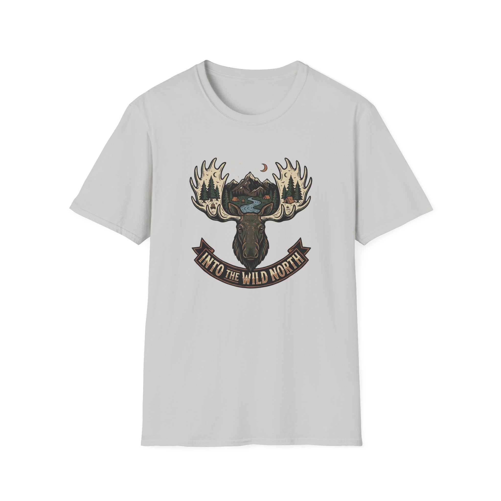 Into The Wild North Moose T-shirt