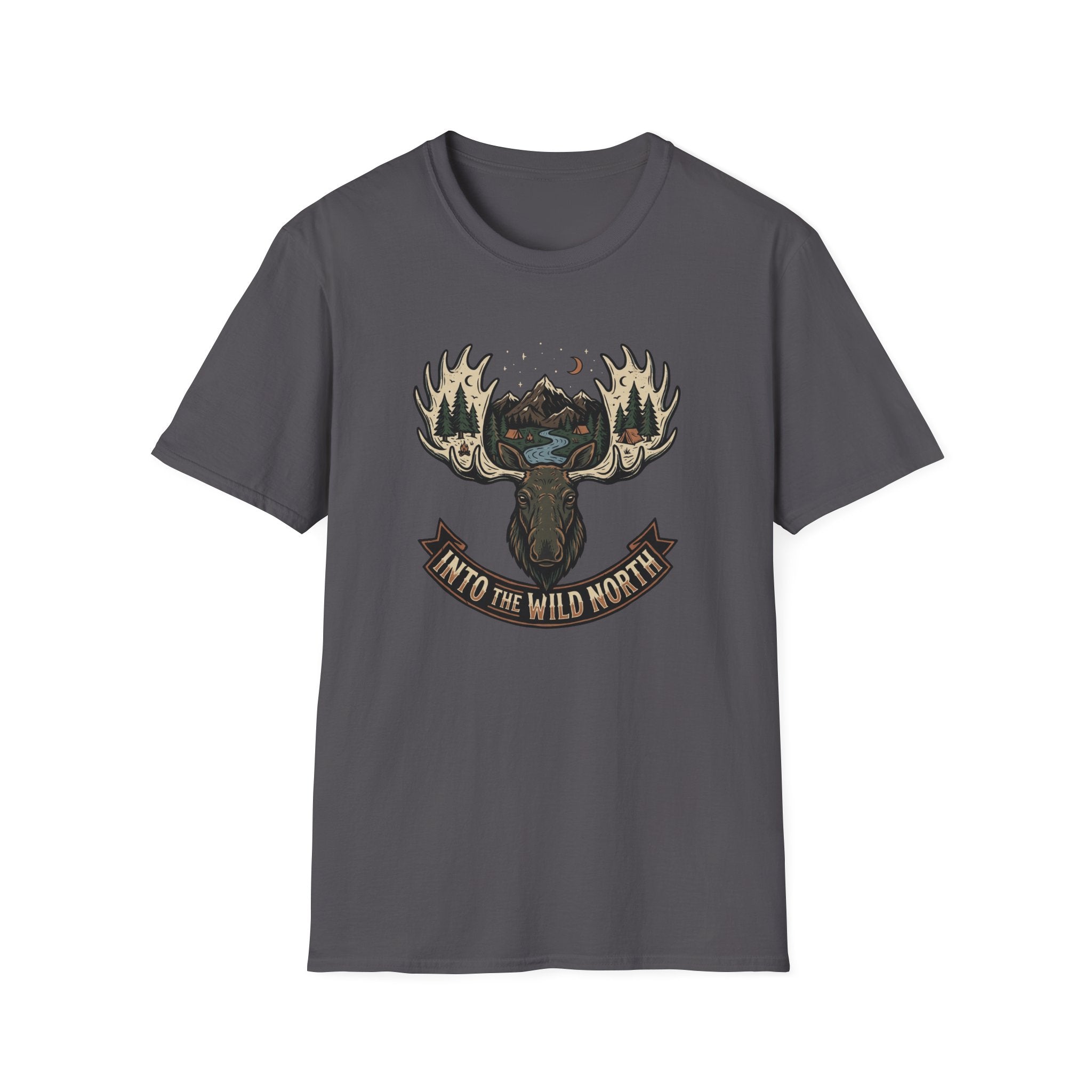 Into The Wild North Moose T-shirt