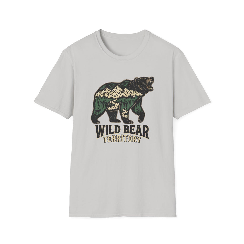 Wild Bear Territory Silhouette T-shirt