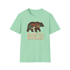 Born To Wander Bear T-shirt