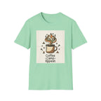Coffee Camp Repeat Sketch T-shirt