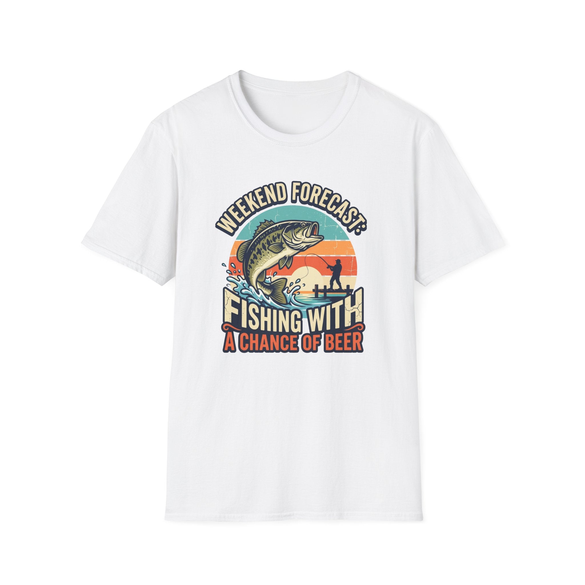 Weekend Forecast: Fishing & Beer T-shirt