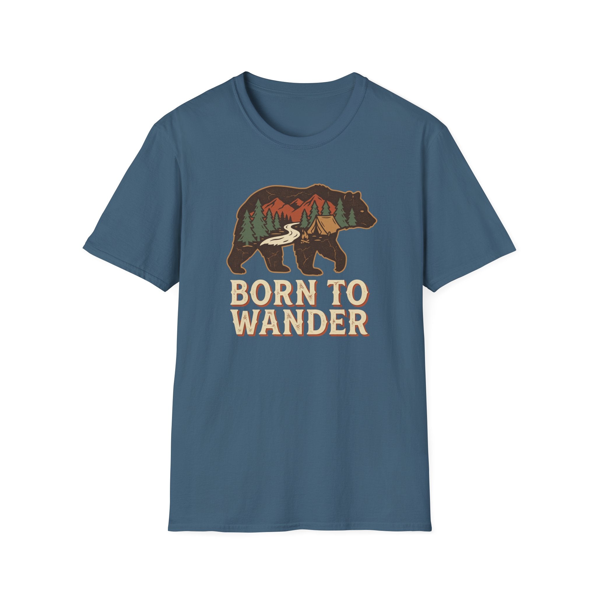 Born To Wander Bear T-shirt