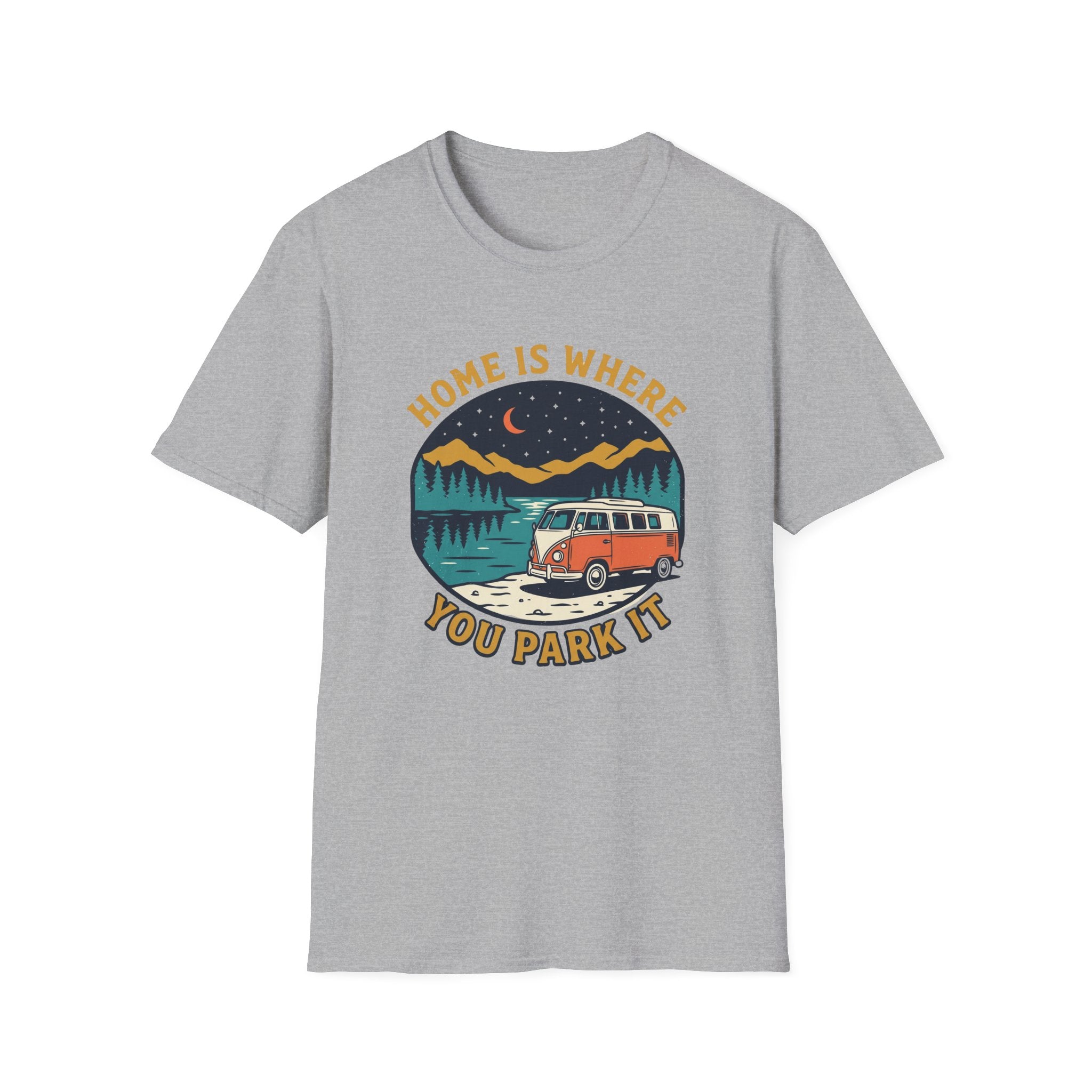 Home Is Where You Park It Van T-shirt