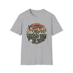 Camp More Worry Less Typography T-shirt