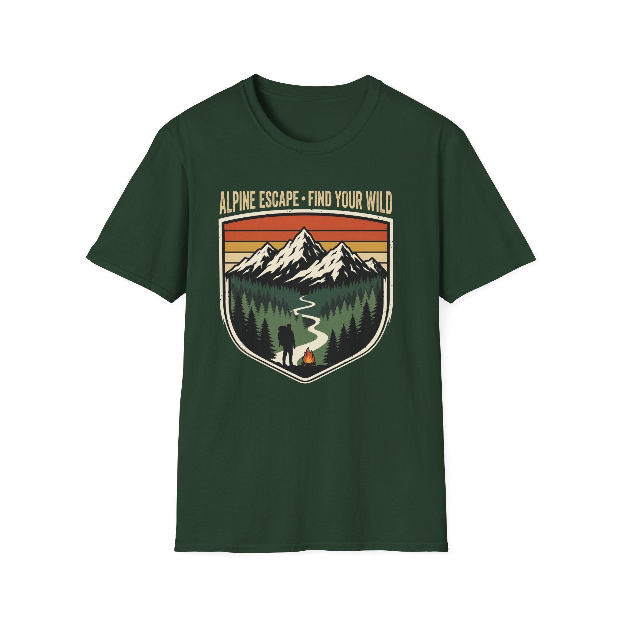 Alpine Escape Landscape T-shirt