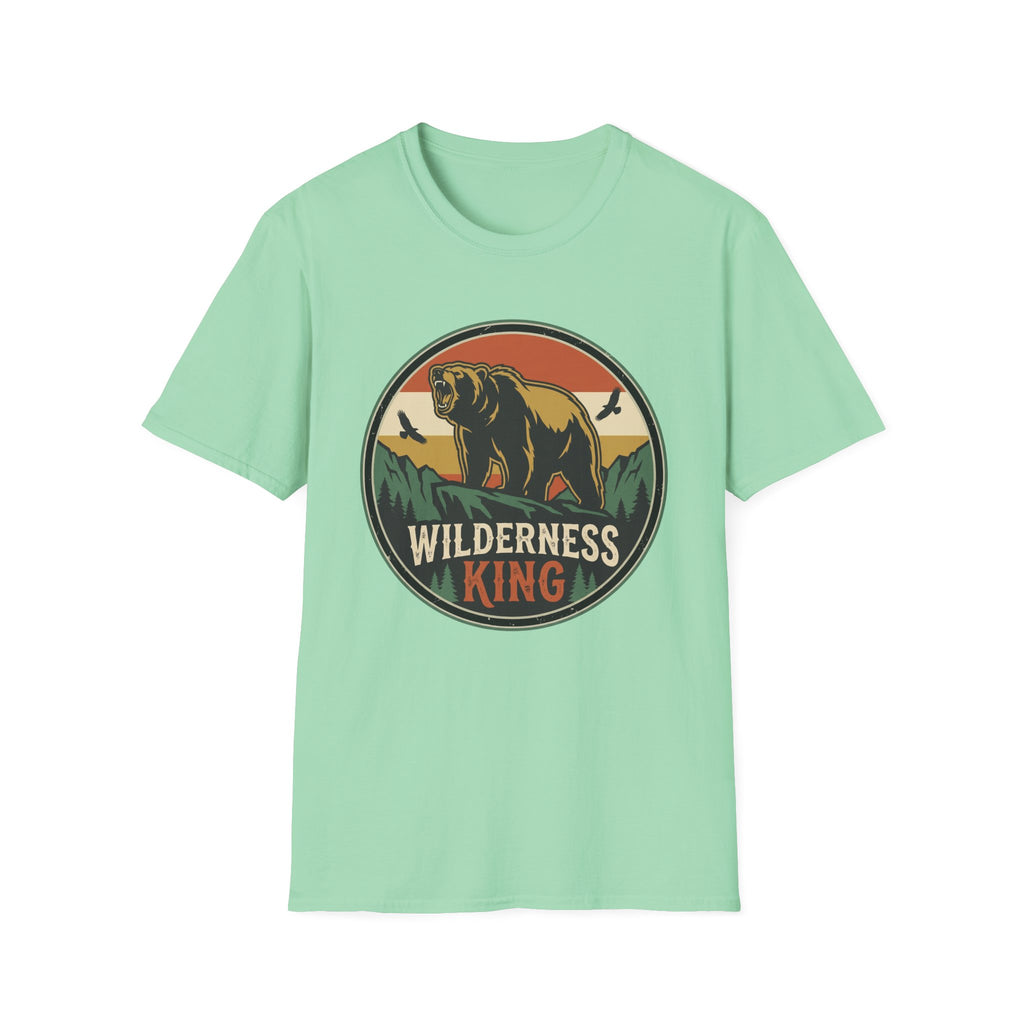 Wilderness King Bear Badge T-shirt