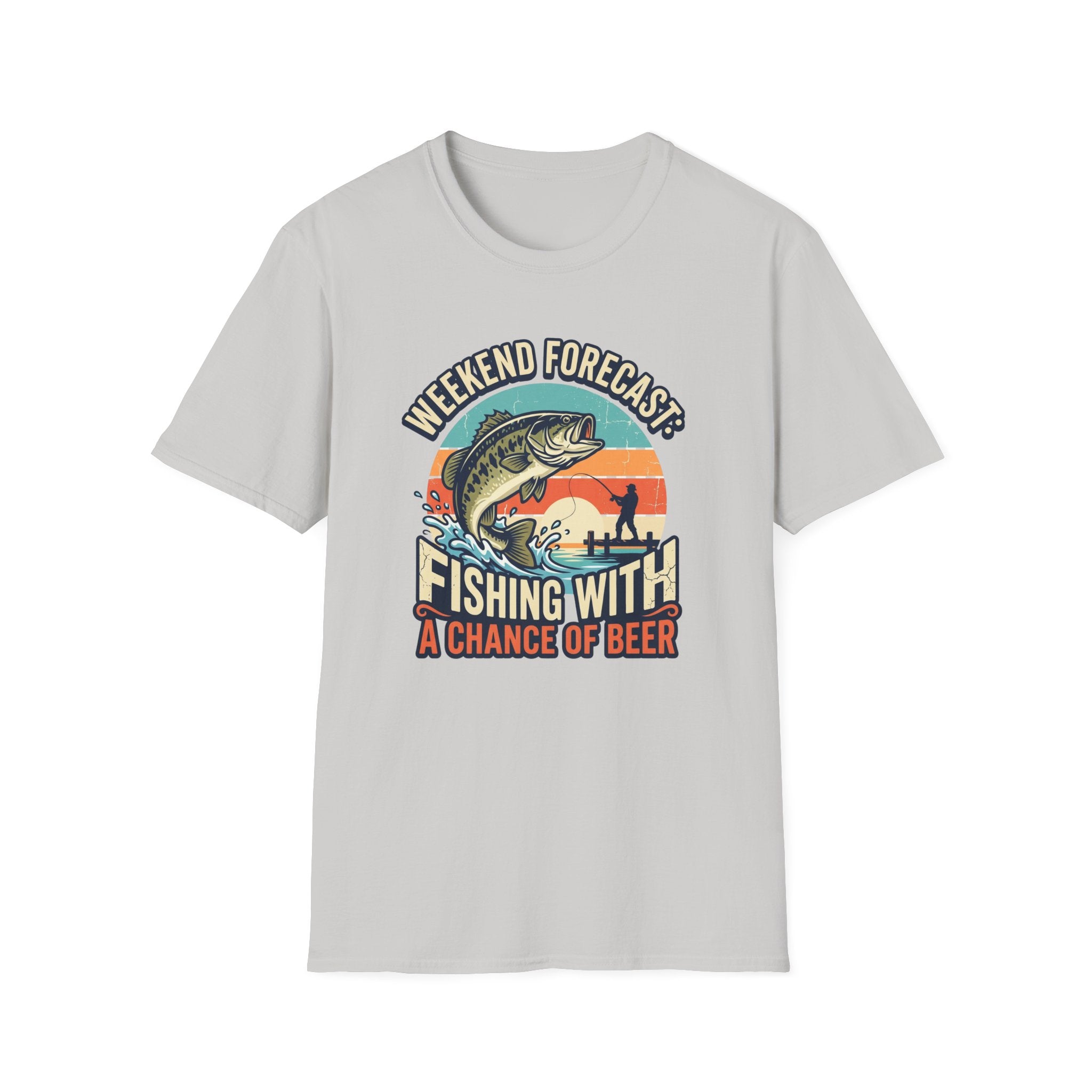 Weekend Forecast: Fishing & Beer T-shirt