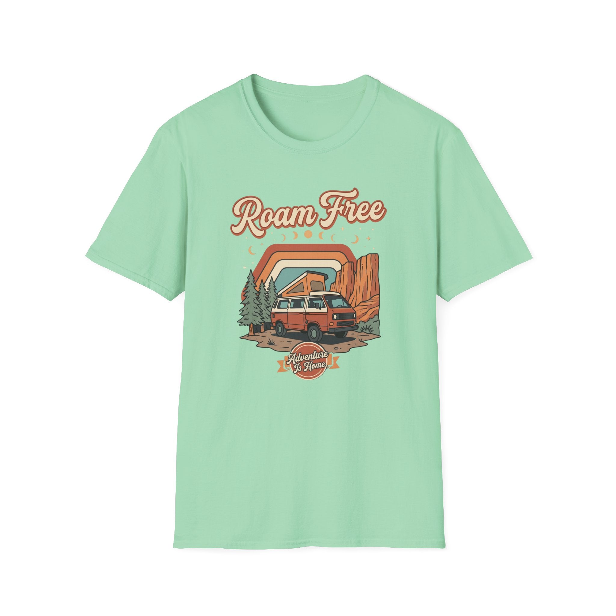 Roam Free Vintage Bus T-shirt
