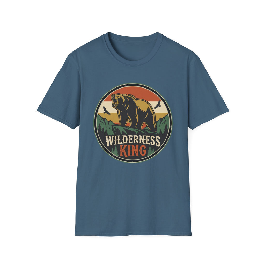 Wilderness King Bear Badge T-shirt