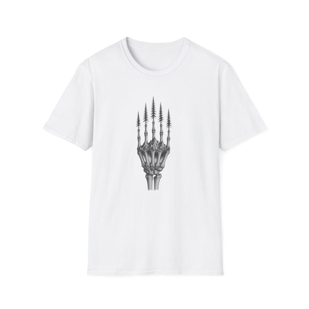 Skeleton Hand Mountain T-shirt