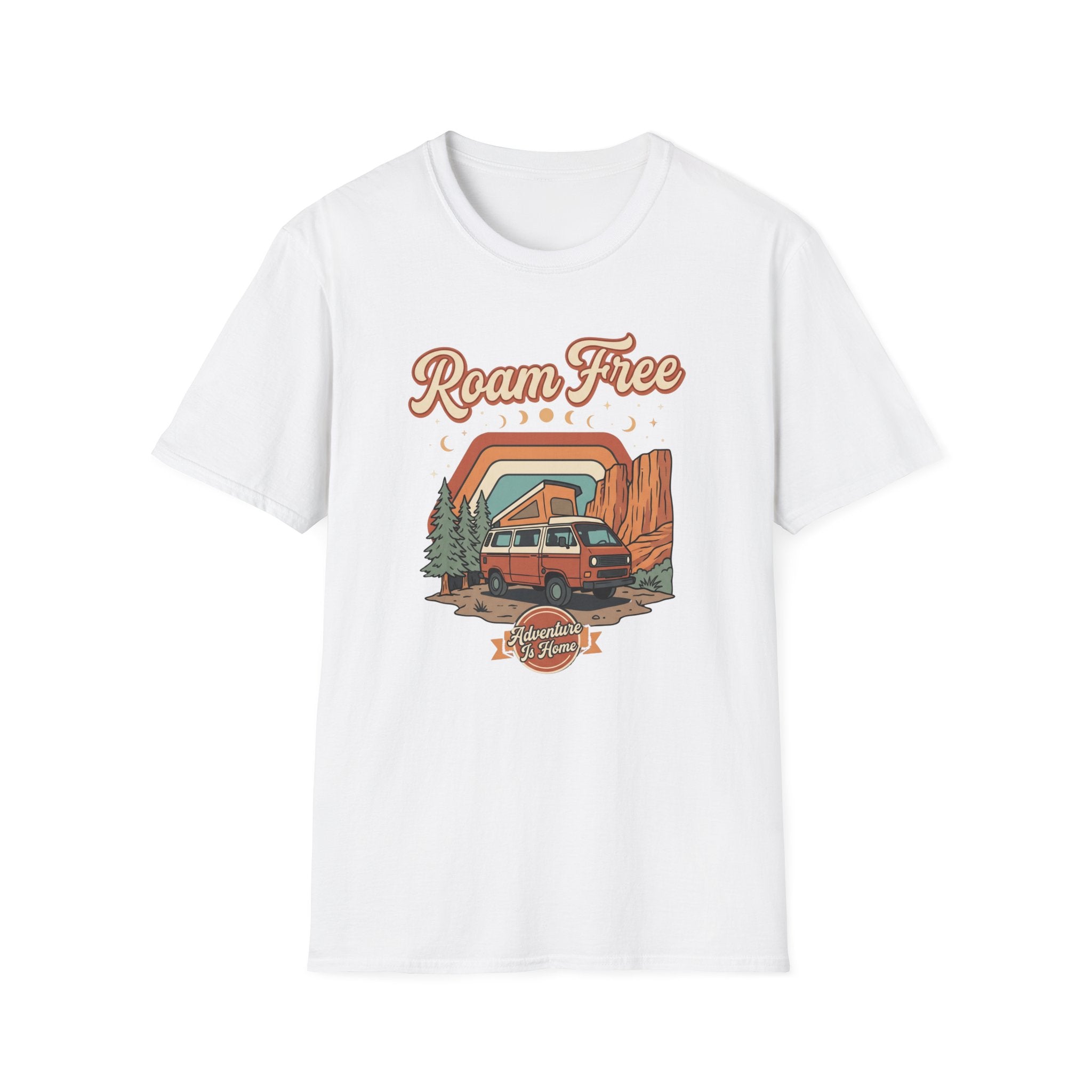Roam Free Vintage Bus T-shirt