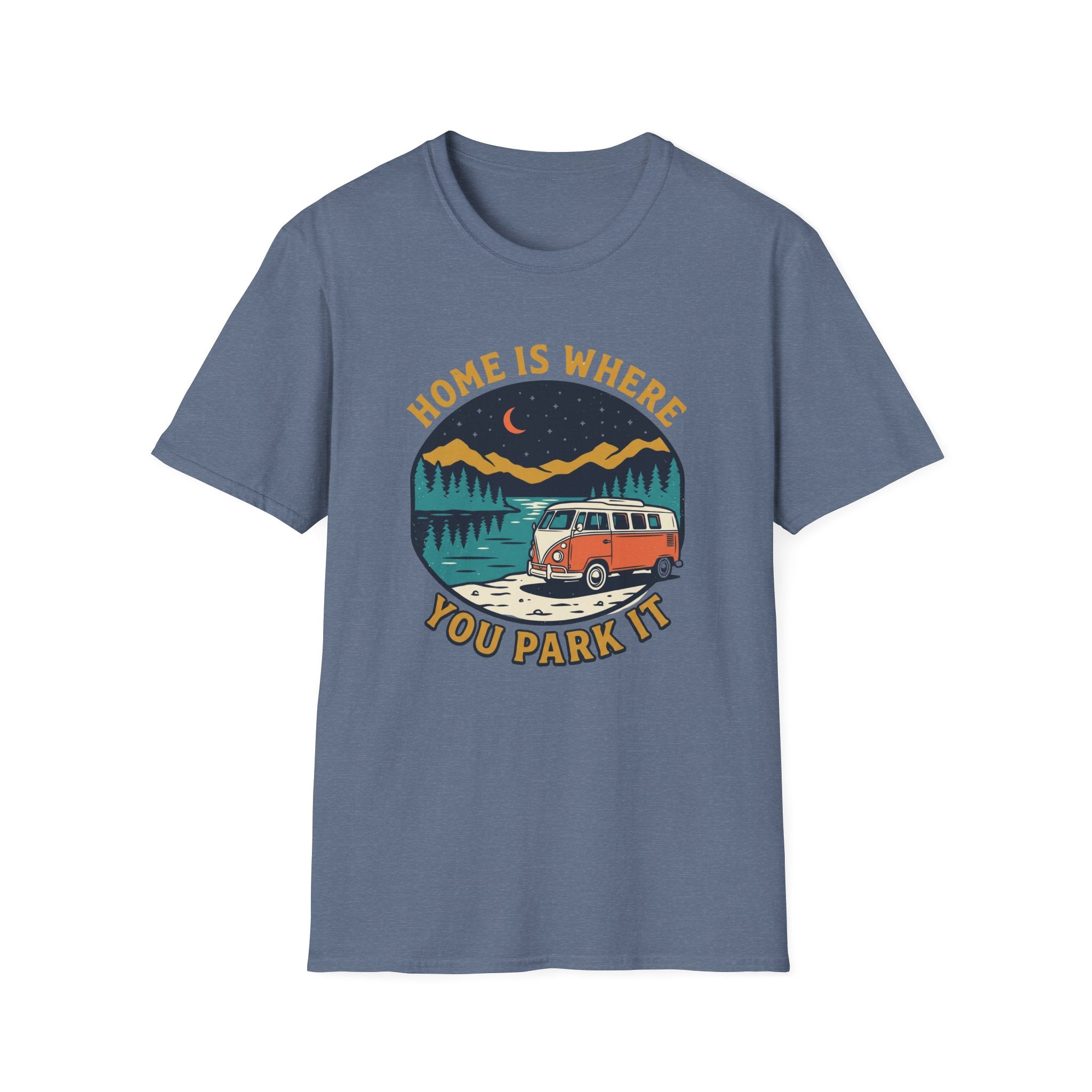 Home Is Where You Park It Van T-shirt