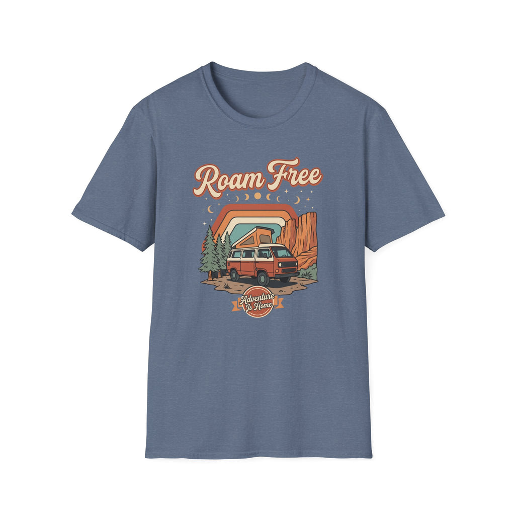 Roam Free Vintage Bus T-shirt