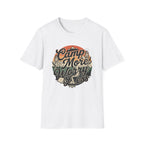 Camp More Worry Less Typography T-shirt