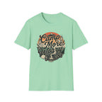 Camp More Worry Less Typography T-shirt