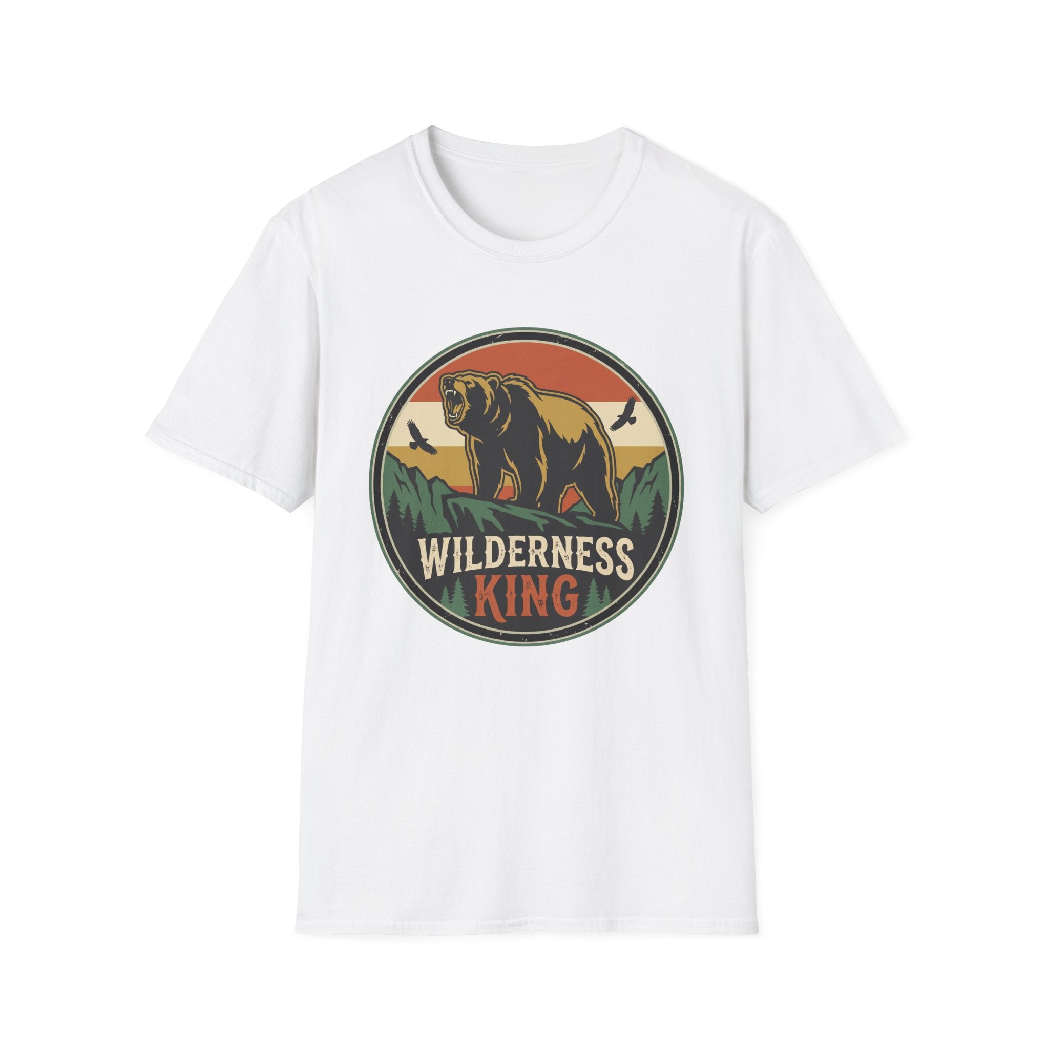 Wilderness King Bear Badge T-shirt