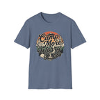 Camp More Worry Less Typography T-shirt