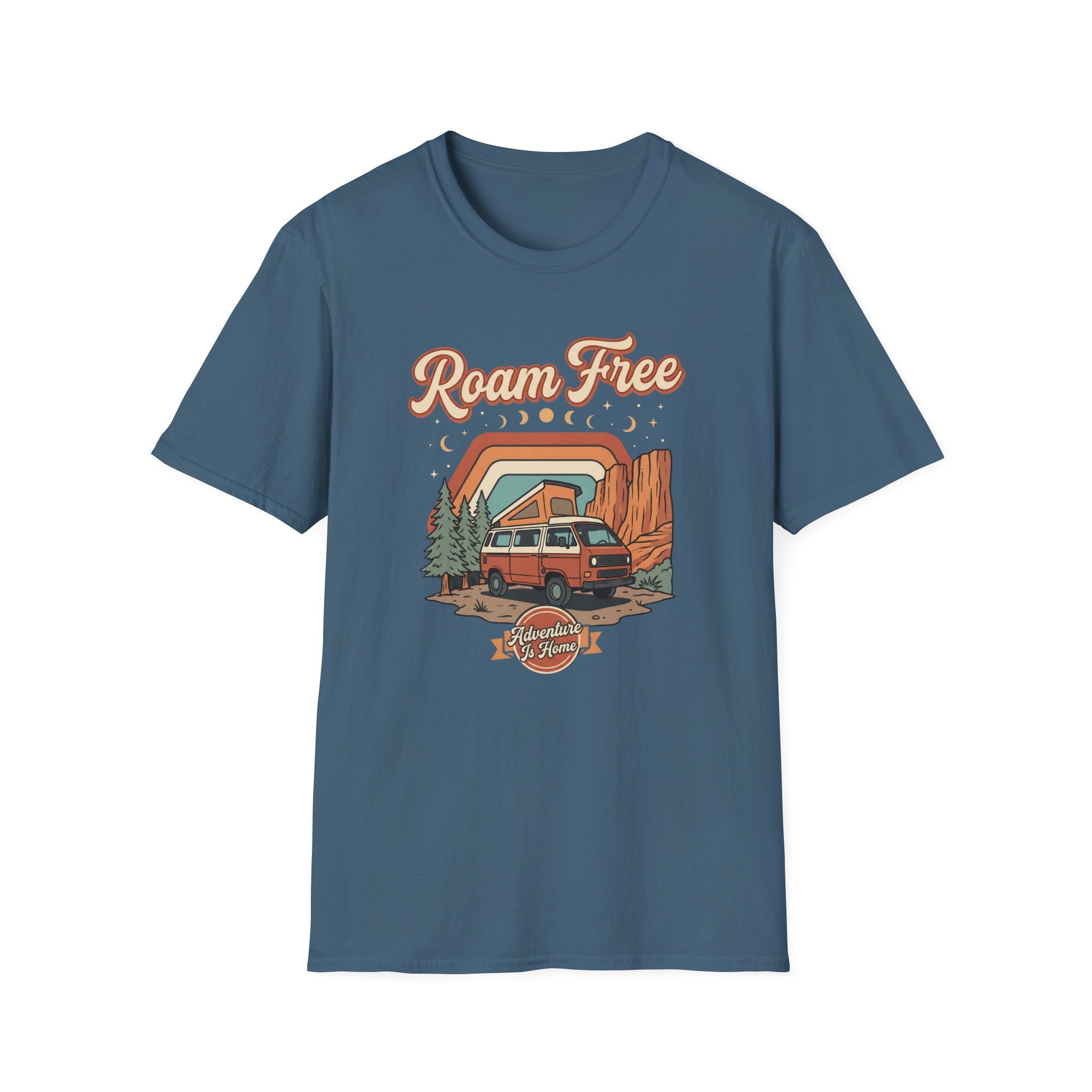 Roam Free Vintage Bus T-shirt