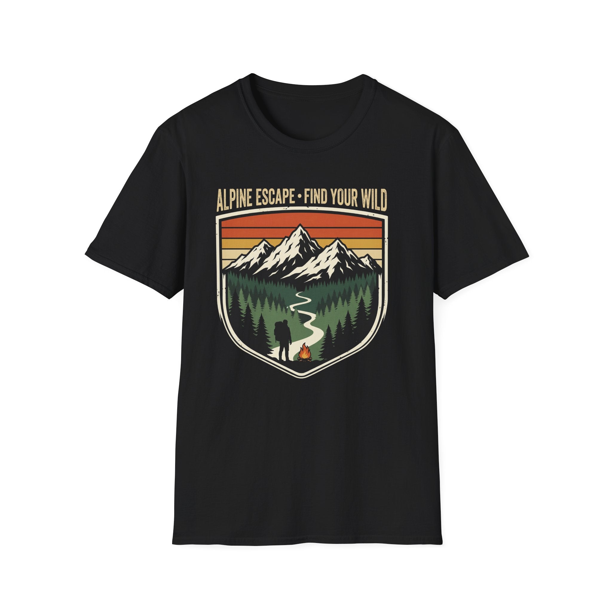 Alpine Escape Landscape T-shirt