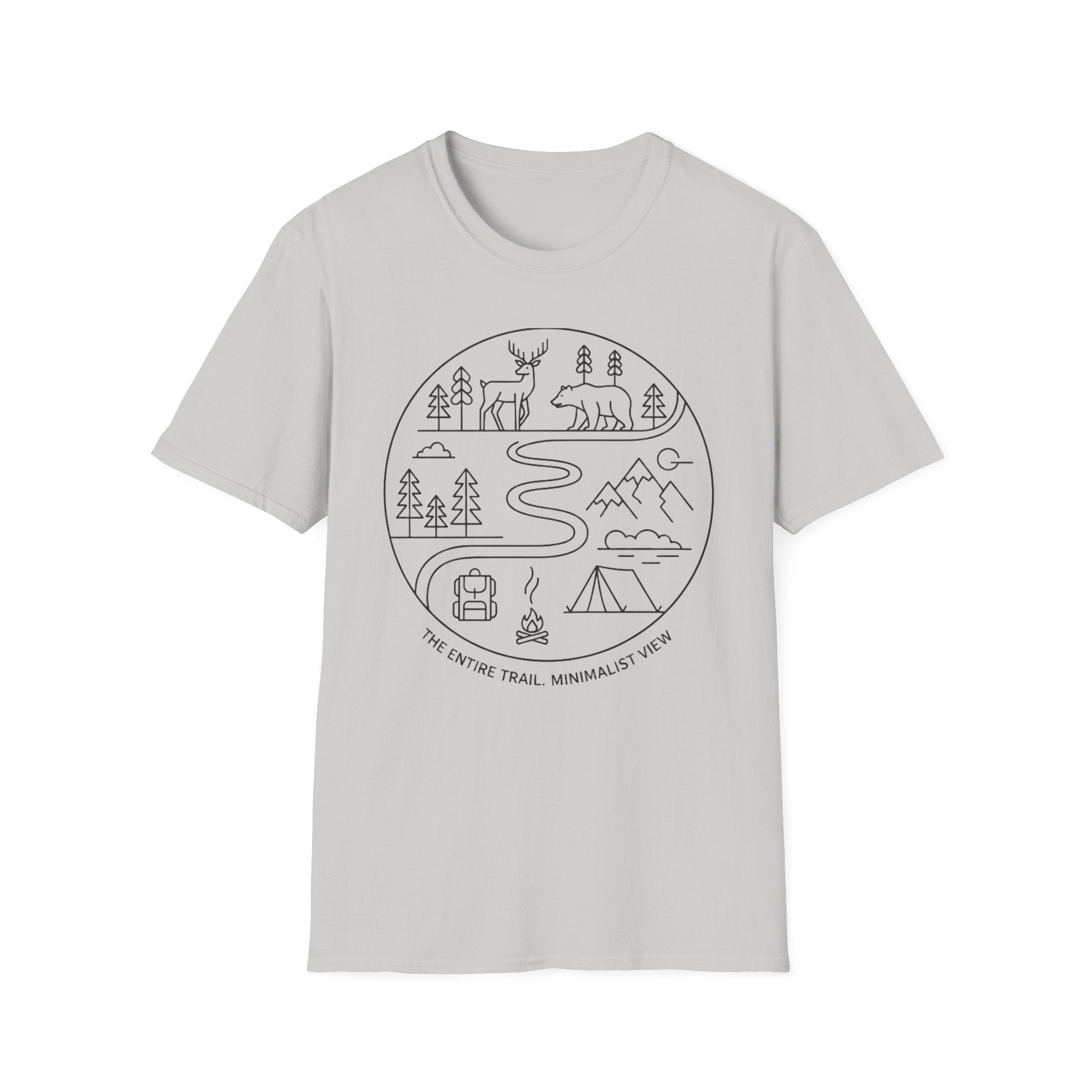 The entire trail. Minimalist view T-Shirt