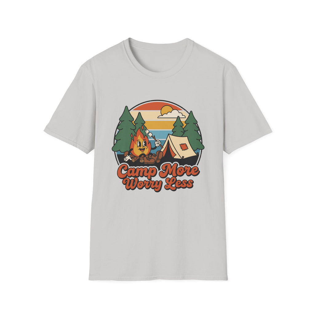 Camp More Worry Less Tent T-shirt