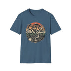 Camp More Worry Less Typography T-shirt