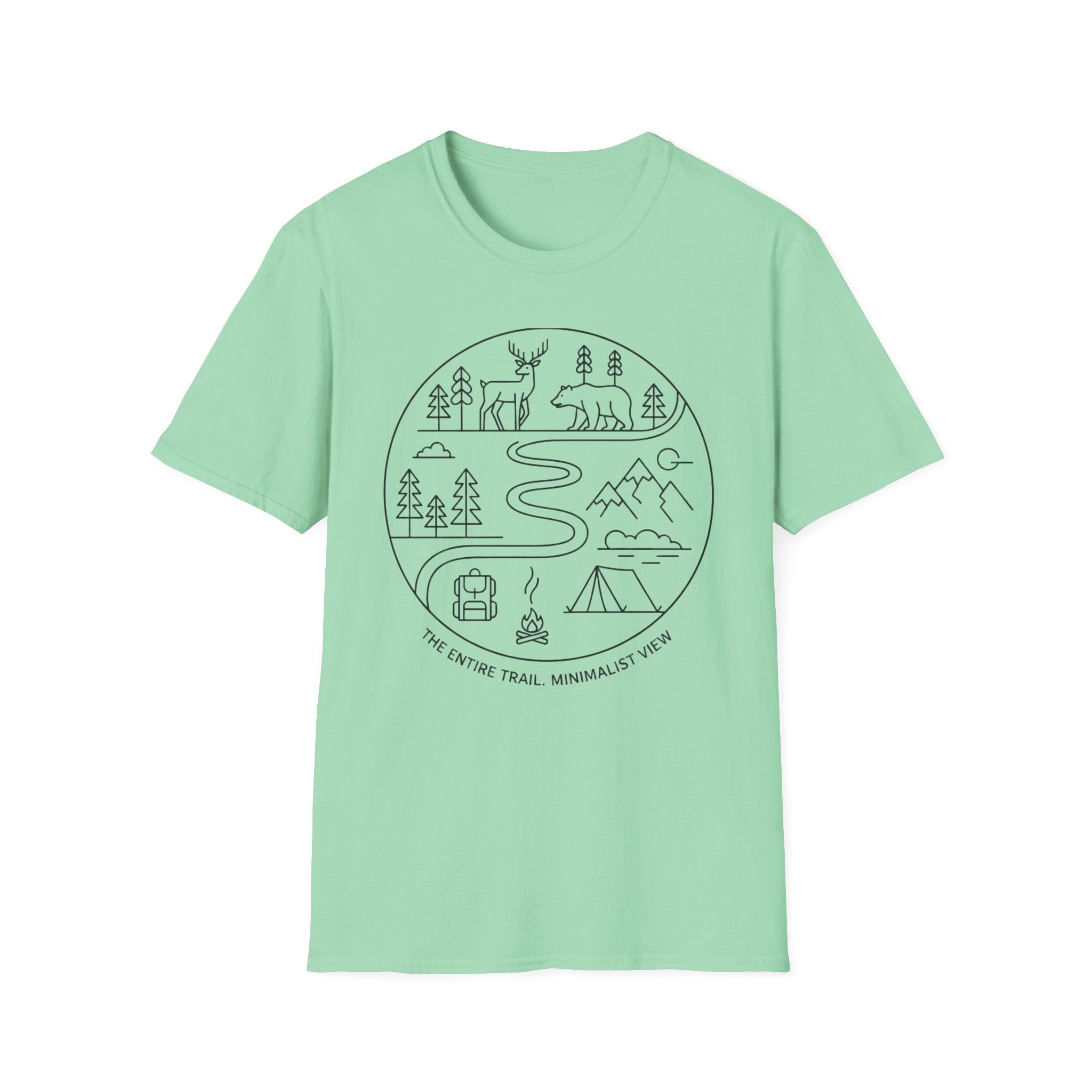 The entire trail. Minimalist view T-Shirt