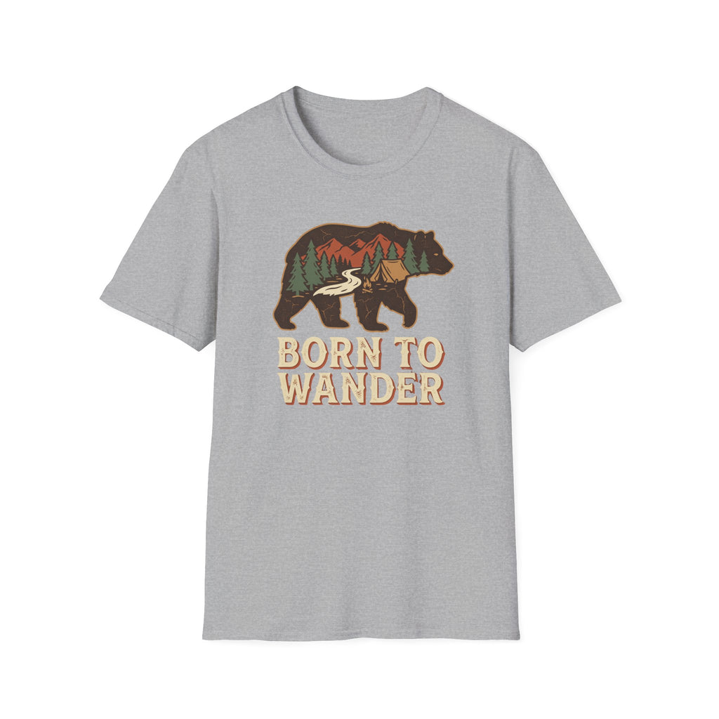 Born To Wander Bear T-shirt