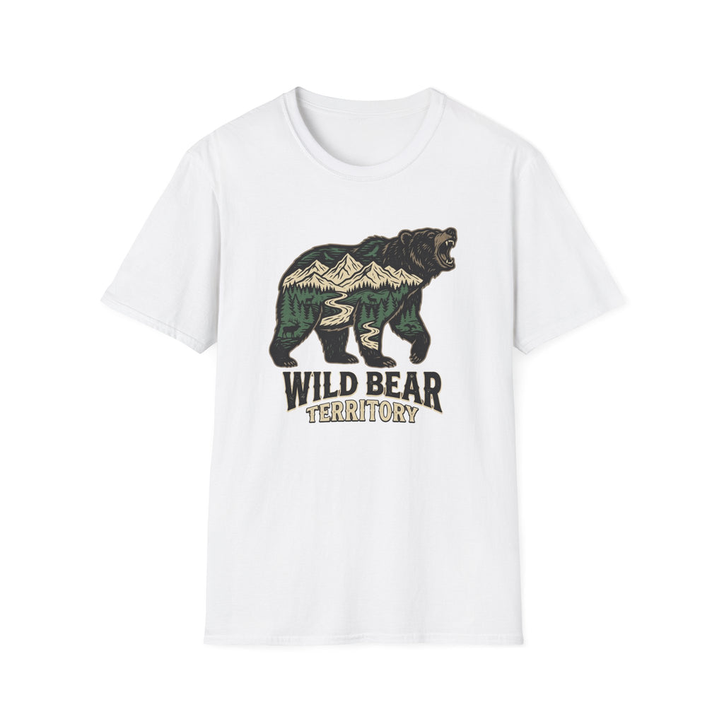Wild Bear Territory Silhouette T-shirt