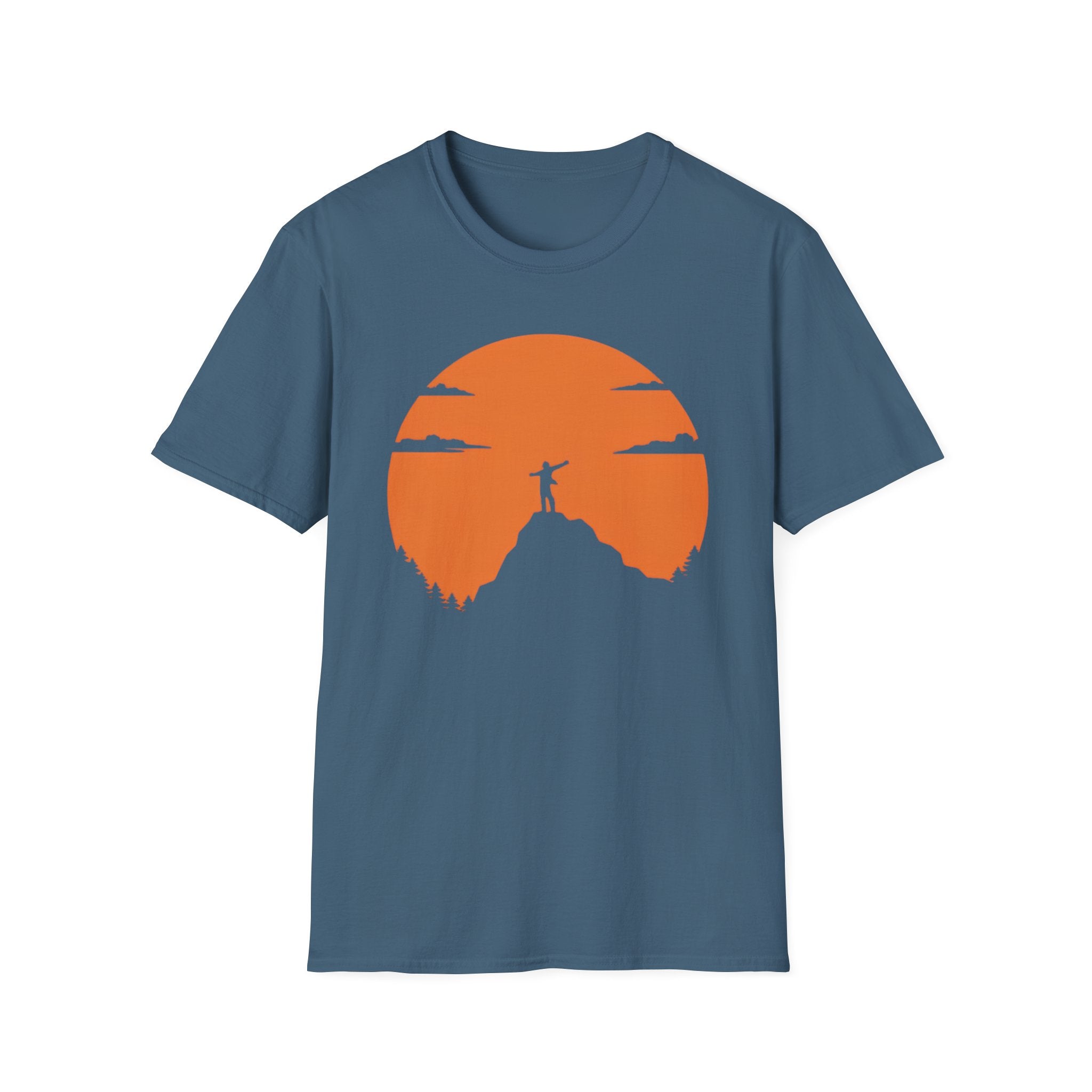 Minimalist Sunset Peak T-shirt