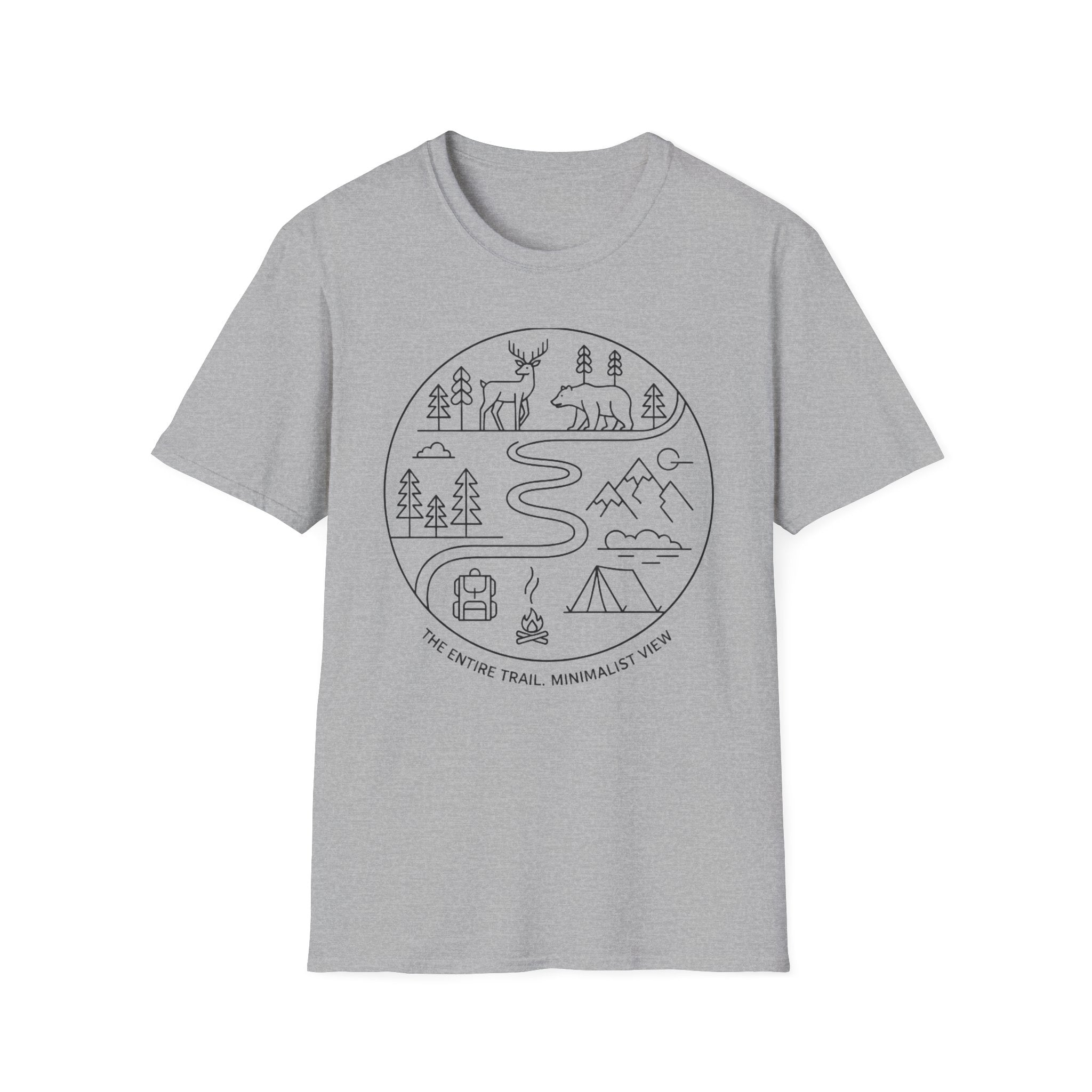 The entire trail. Minimalist view T-Shirt