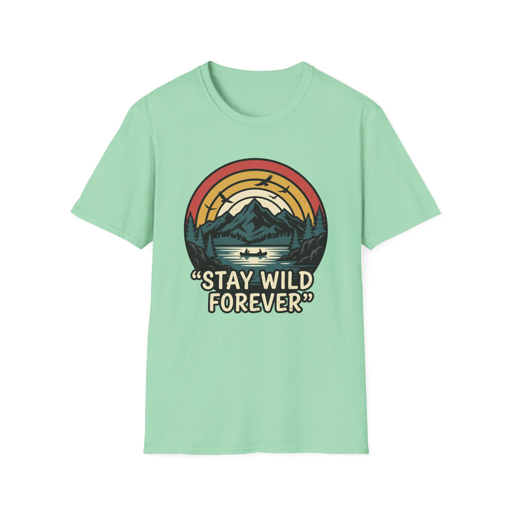 Stay Wild Forever Retro T-shirt