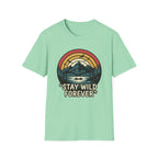 Stay Wild Forever Retro T-shirt