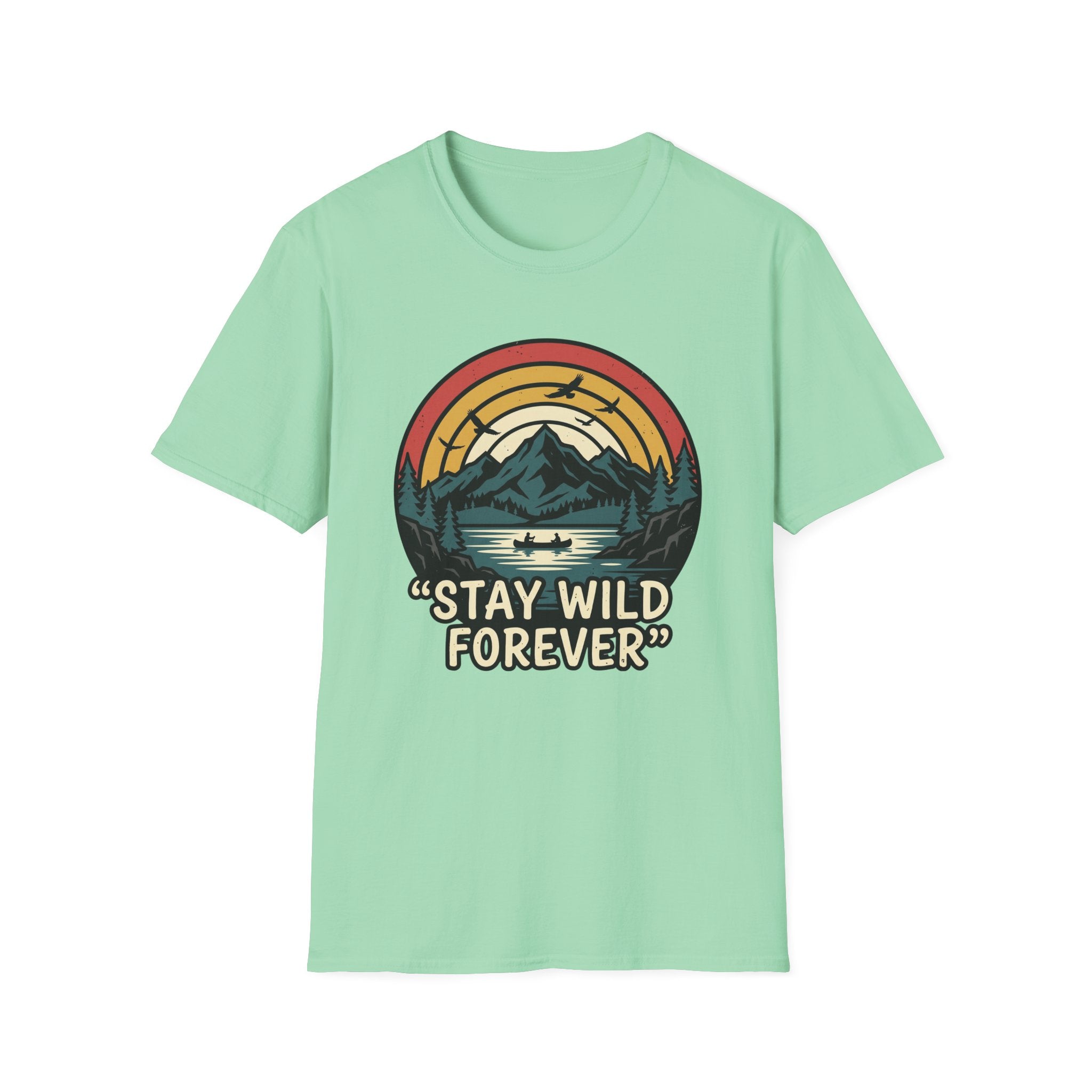 Stay Wild Forever Retro T-shirt