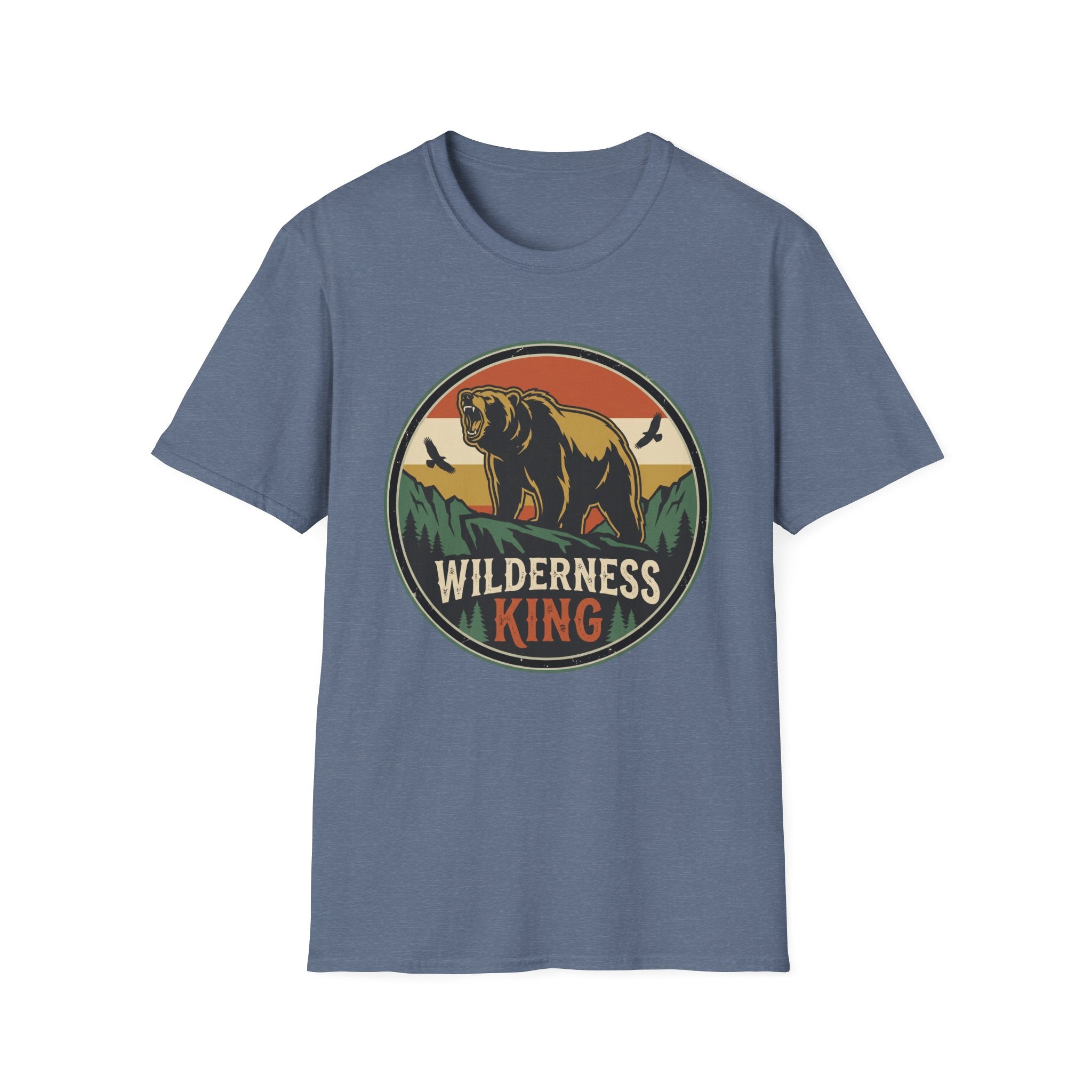 Wilderness King Bear Badge T-shirt