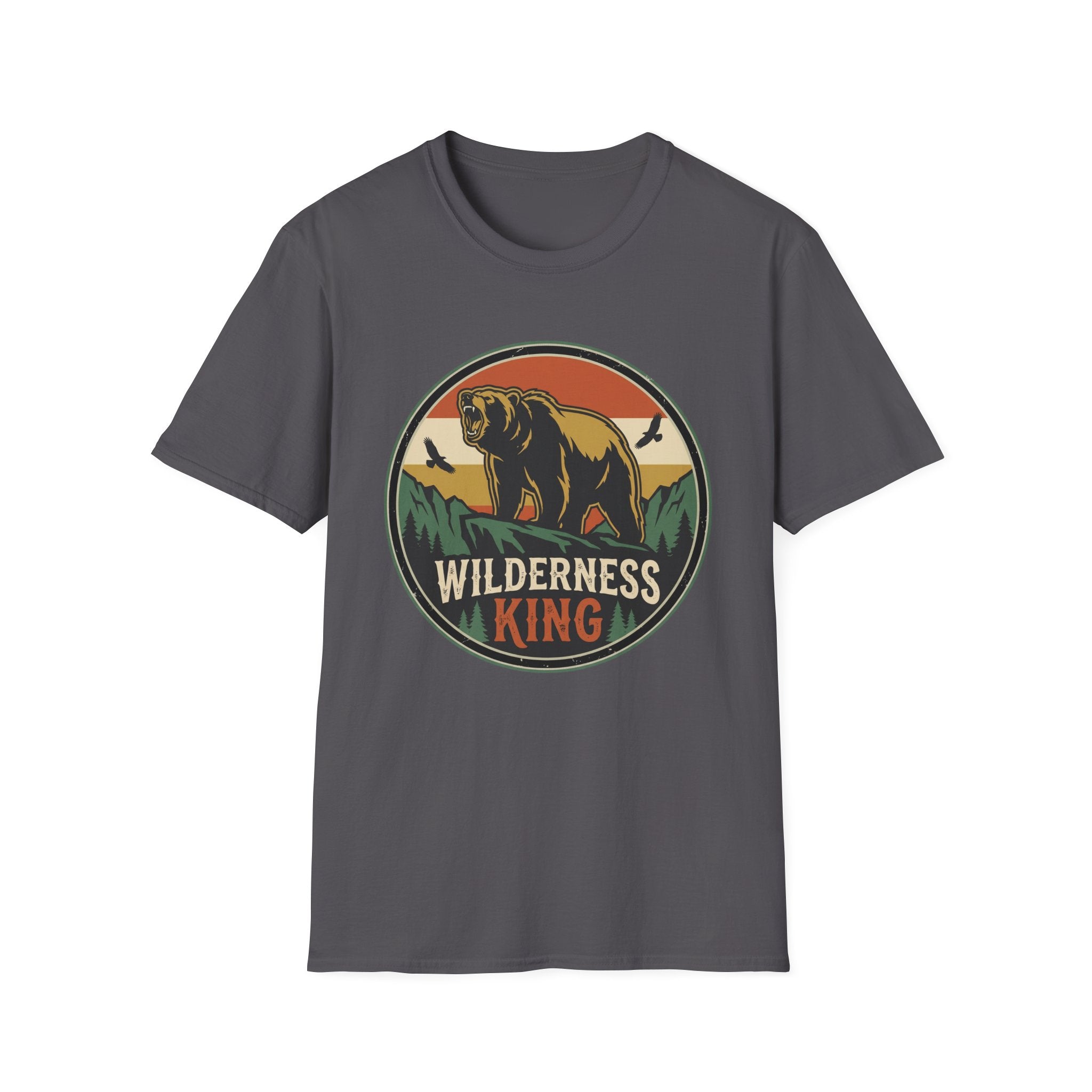 Wilderness King Bear Badge T-shirt