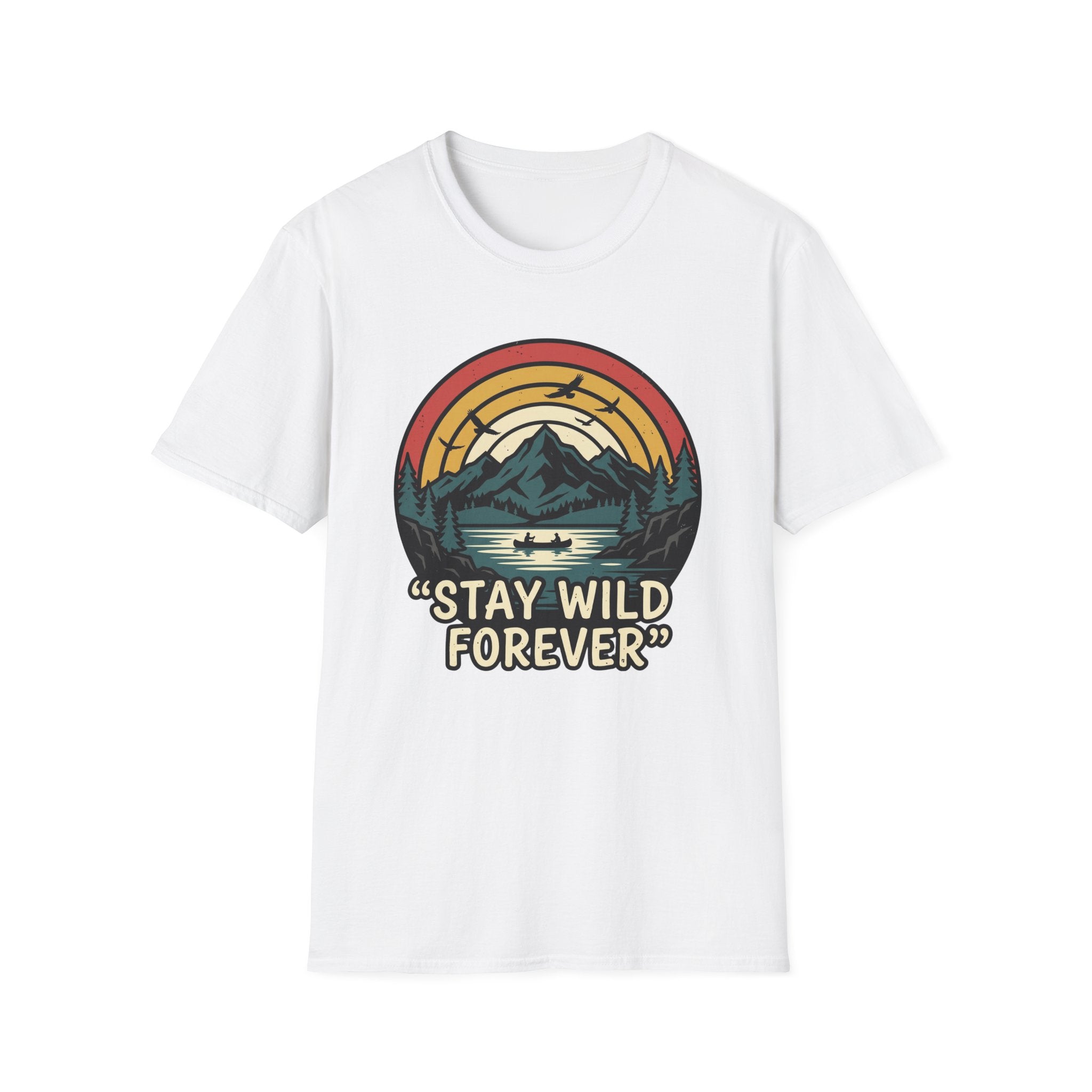 Stay Wild Forever Retro T-shirt