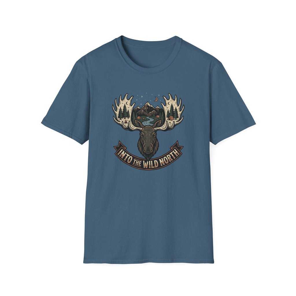 Into The Wild North Moose T-shirt