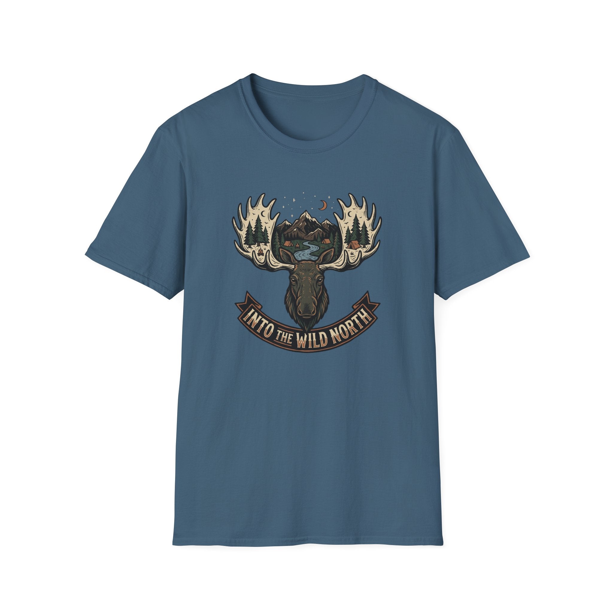 Into The Wild North Moose T-shirt