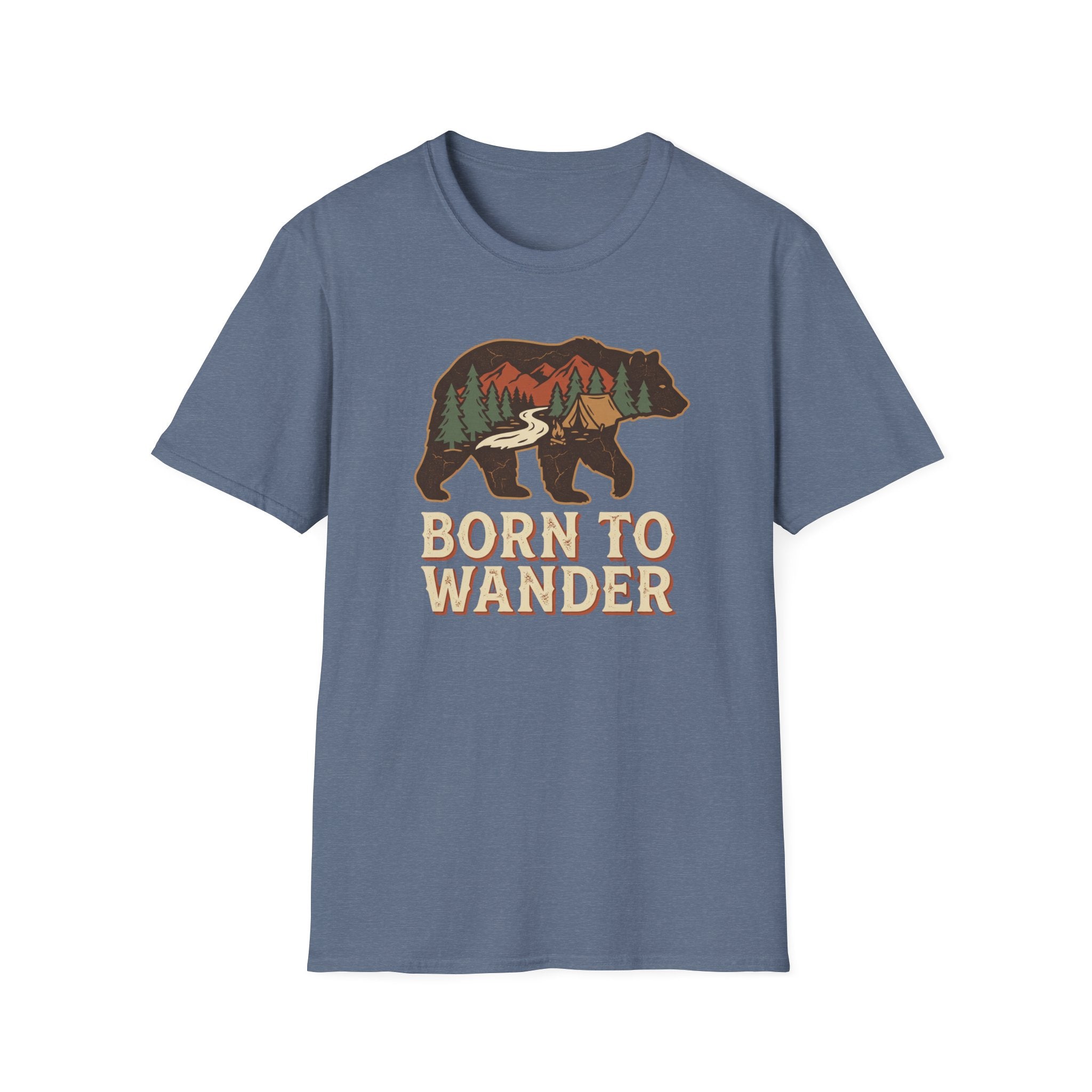 Born To Wander Bear T-shirt