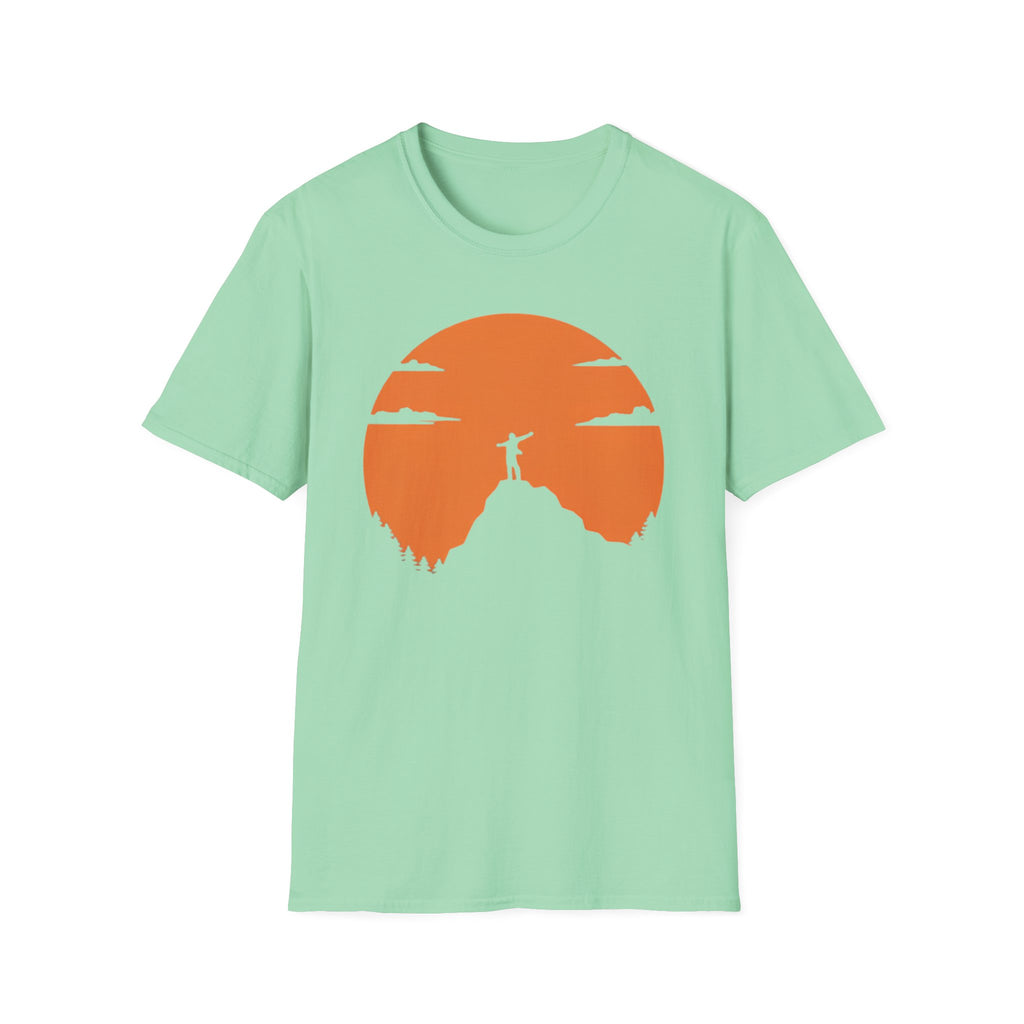 Minimalist Sunset Peak T-shirt