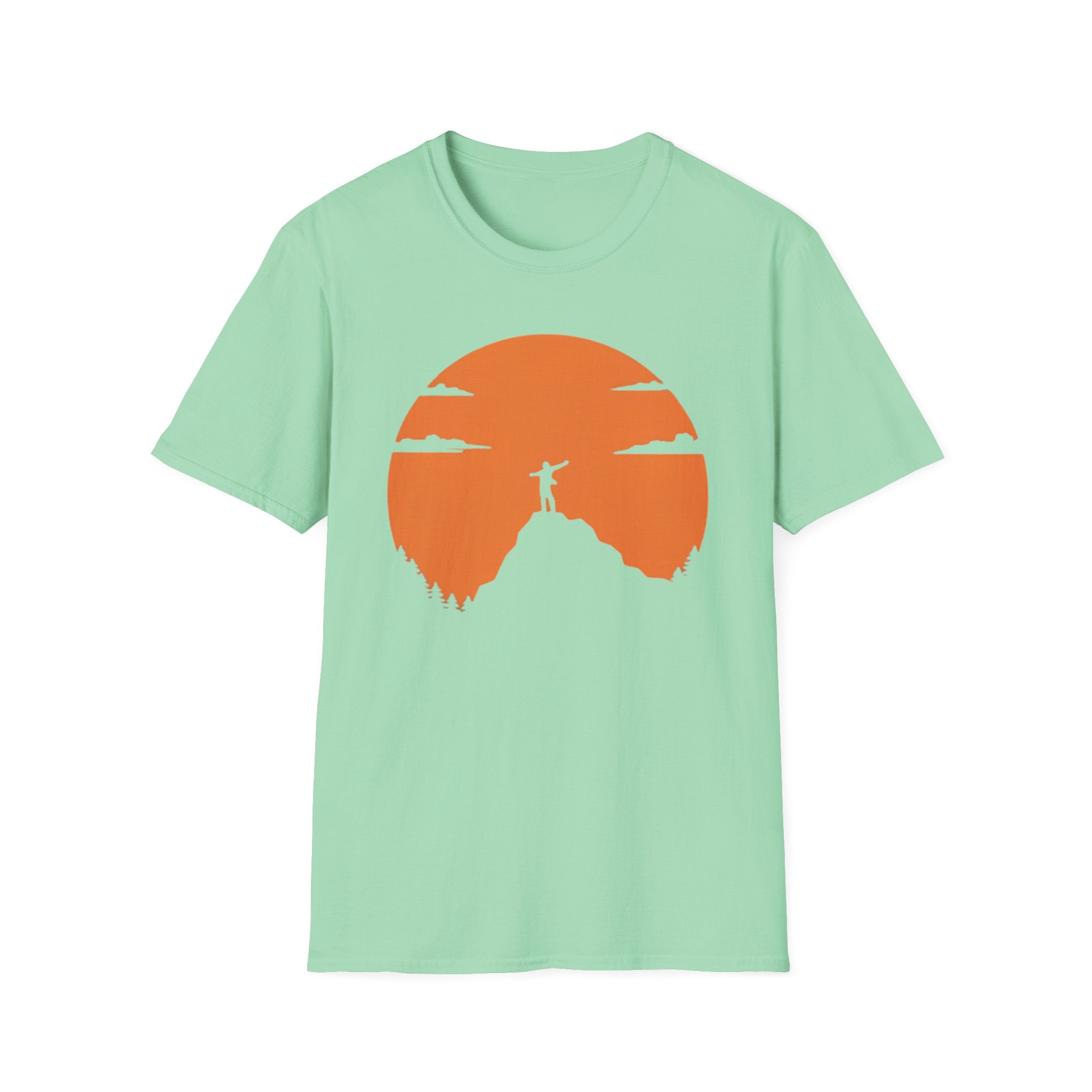 Minimalist Sunset Peak T-shirt