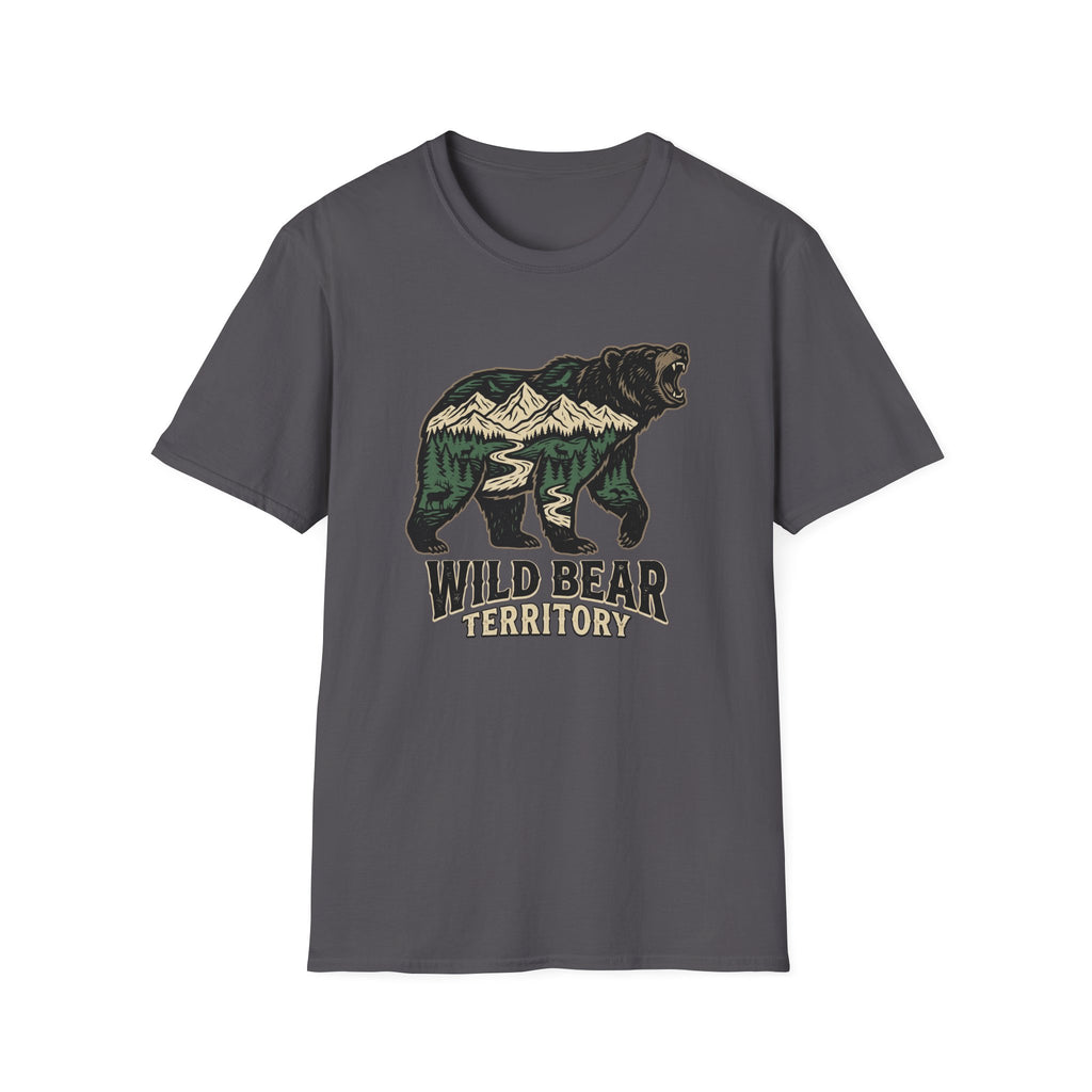 Wild Bear Territory Silhouette T-shirt