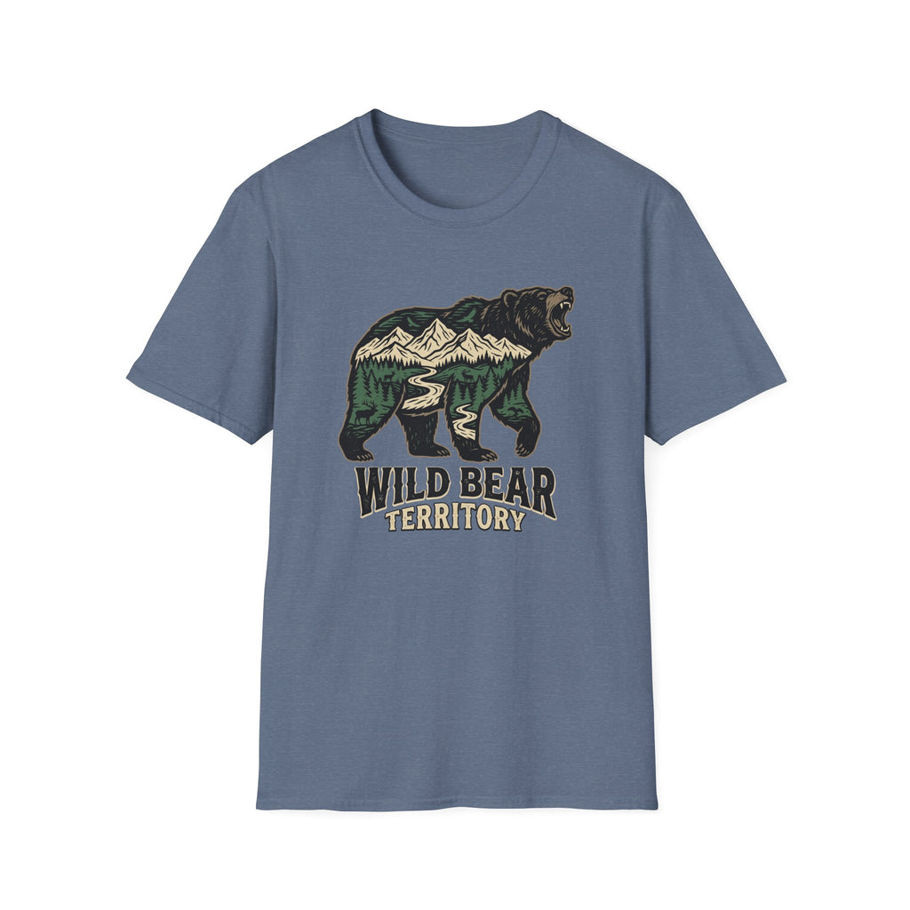 Wild Bear Territory Silhouette T-shirt
