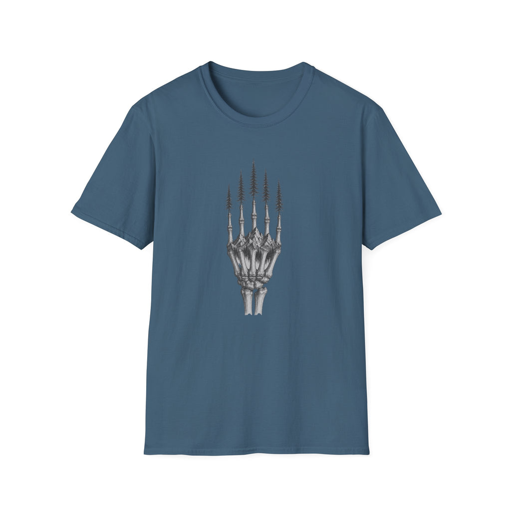 Skeleton Hand Mountain T-shirt