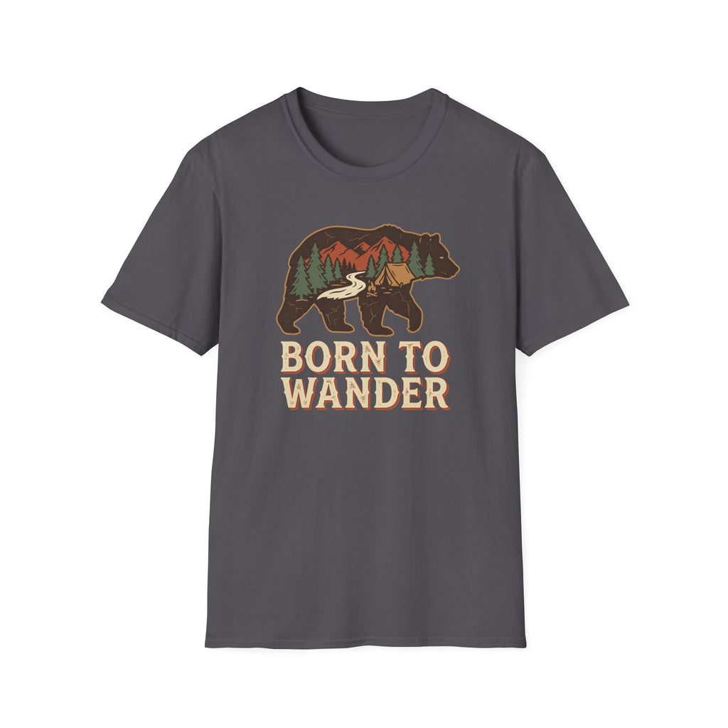 Born To Wander Bear T-shirt