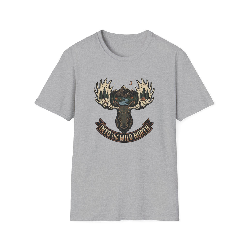 Into The Wild North Moose T-shirt