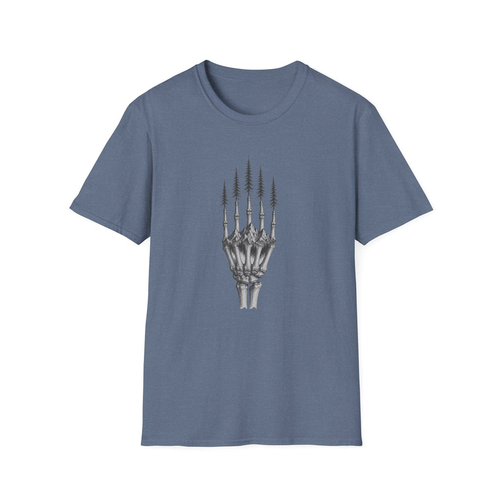 Skeleton Hand Mountain T-shirt