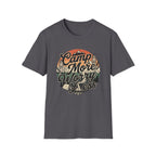 Camp More Worry Less Typography T-shirt